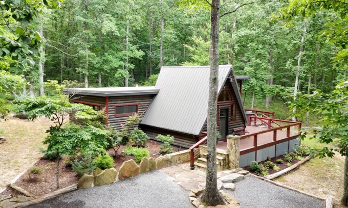 Fort Payne Cabin | A-Frame w/Sauna @ Little River Canyon