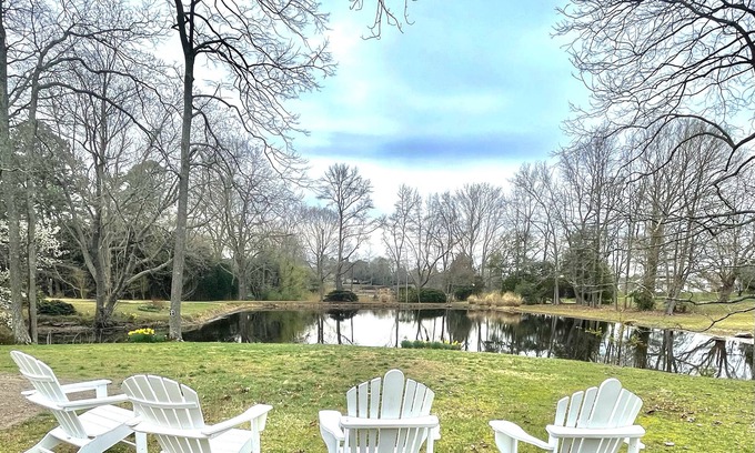 Easton House | A Luxury Home located in Easton with Water VIEWS! Close to Oxford/St. Michaels