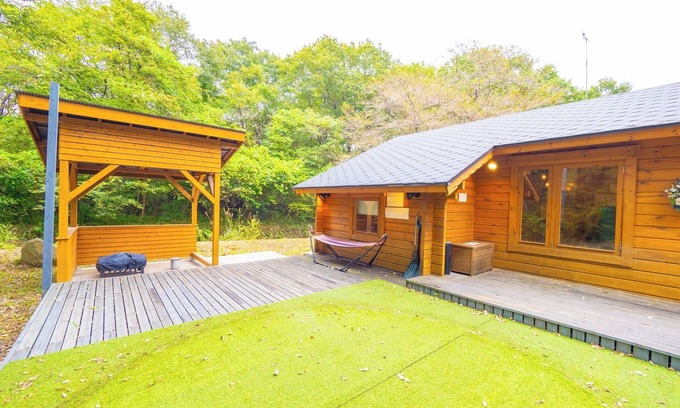 Nasu House | A newly built log house for rent a dome a large /Nasu-gun Tochigi