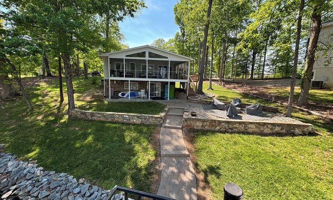 Pasture Gate House | A Perfect Waterfront Getaway on Lake Gaston! Main Lake views. Deep Cove!
