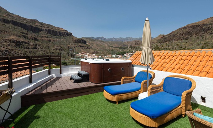 Fataga Cottage | A place to disconnect wifi🆓️ bbq