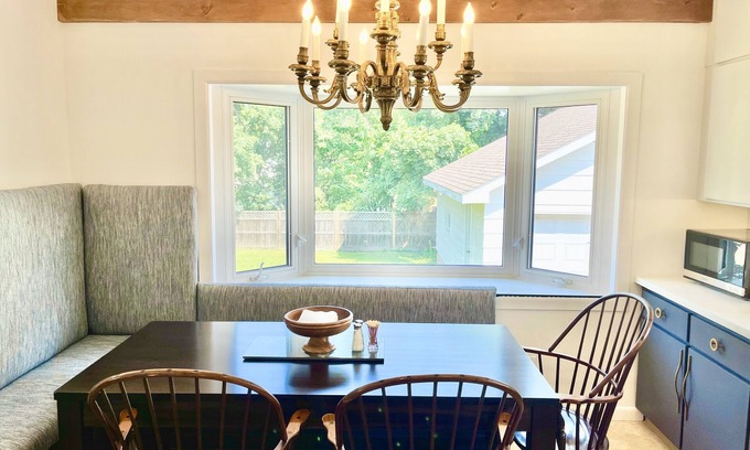 Marquette House | A Rare In-Town Gem with WIFI and Central Air Conditioning