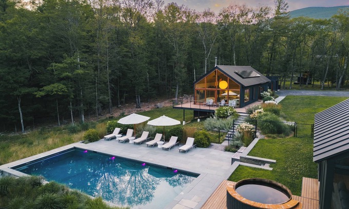 Kerhonkson House | A Retreat @ Hudson Woods With Pool & Hot Tub