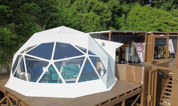 Minamichita Cabin | A site dome tent/Chita-gun Aichi