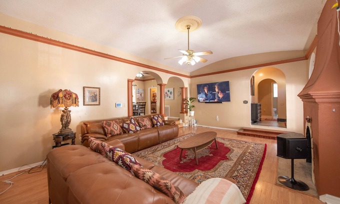 Downtown Little Rock House | A Spanish Castle For Your Living Pleasure