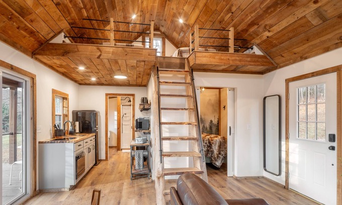 Wardensville Cabin | A Tranquil Retreat on a 67-Acre Farm Surrounded by the GW National Forest