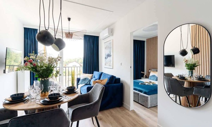 Wyspa Sobieszewska Apartment | A unique apartment surrounded by greenery
