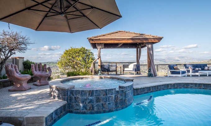 El Cajon House | A Walk in the Clouds: Stunning Views, Game Room, Pool & Hot Tub!