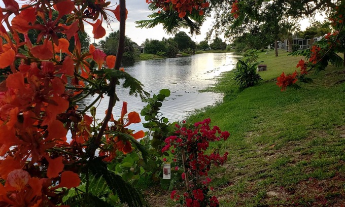 Port Charlotte House | A Waterfront pet friendly Villa, 5 min. to Charlotte Harbour Beach & Punta Gorda