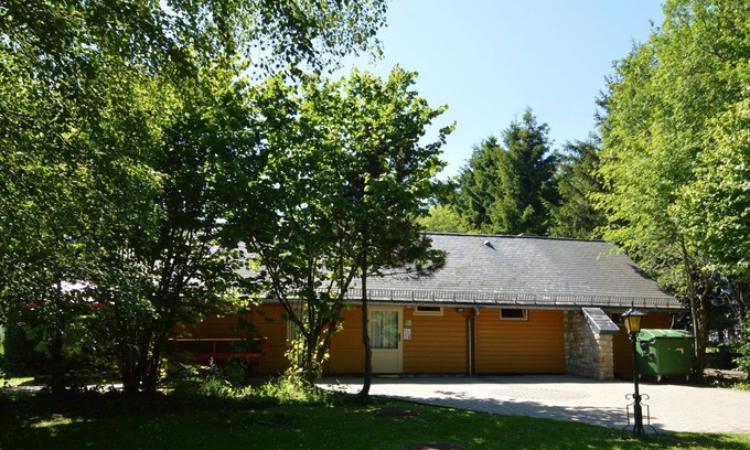 Ovifat Ski Chalet | A wooden chalet located in a quiet and green