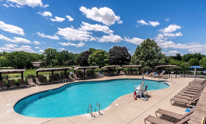 Fontana Condo | Abbey Springs Resort Condo with Golf Cart