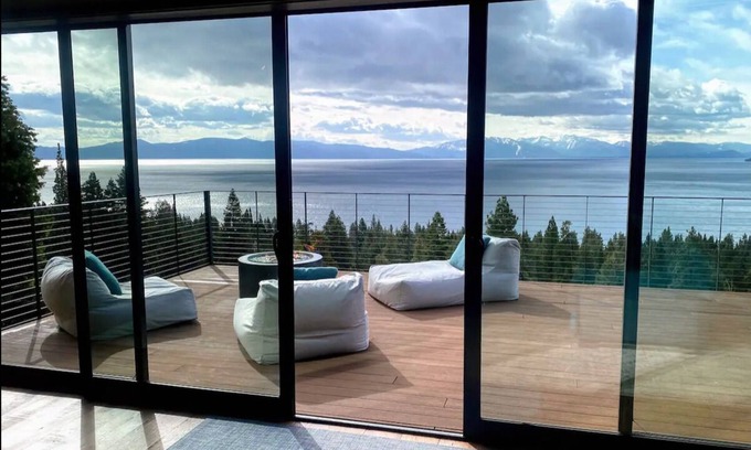 Tahoe Woods House | Above it All with breathtaking Lake Tahoe views!