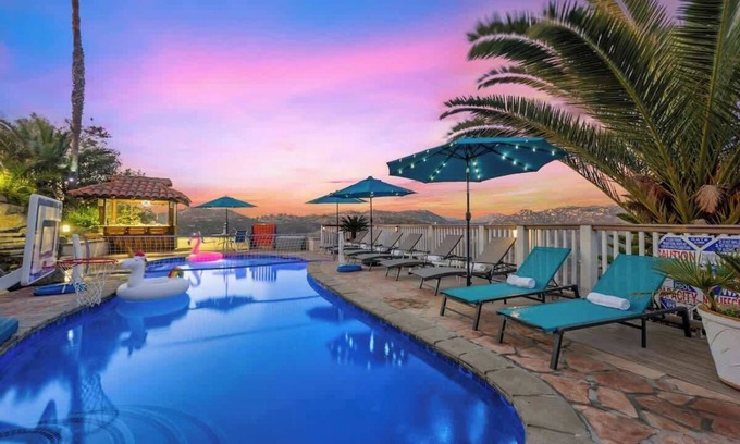 Rainbow CDP House | Above the Clouds 17 acre Gated Hilltop Estate with Stunning Views