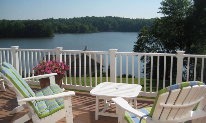 Sunrise Bay House | Absolute Bliss! Gorgeous lake resort home on most coveted spot on Lake Anna!