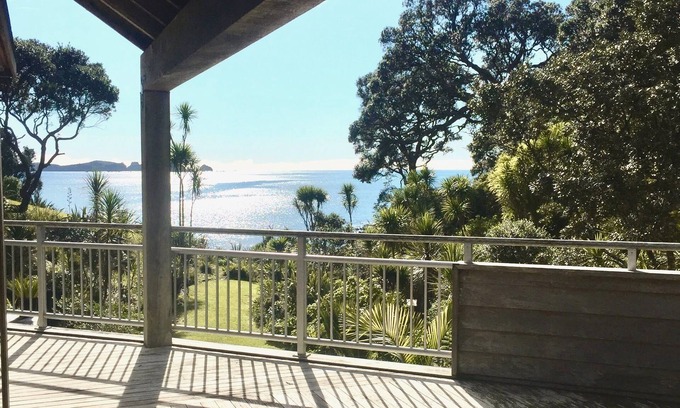 Whananaki North House | Absolute waterfront, private paradise. Native gardens, abundant bird life.