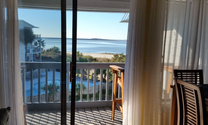 Tybee Island Condo | ABSOLUTELY AMAZING VIEW!