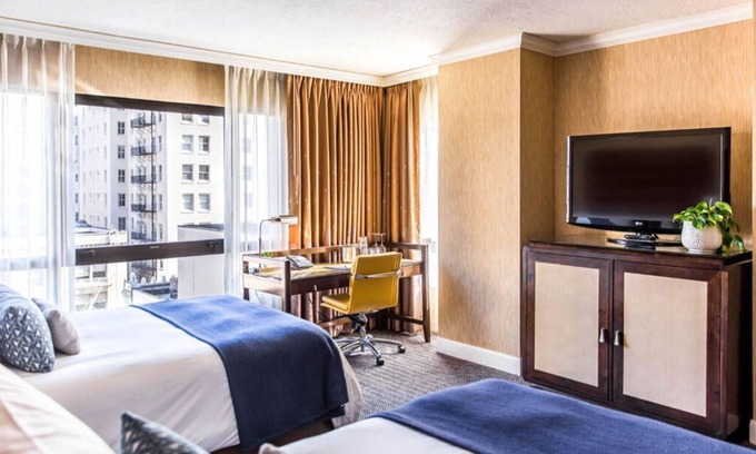 Downtown Portland Apartment | Accessible Two Doubles | DT Portland & More Perks