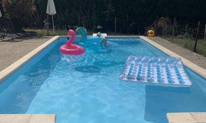 Bazens House | Accommodation in stone house with swimming pool in the countryside