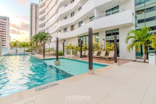 Caminho das Arvores Apartment | Accommodation with pool, sauna, and gym in the heart of Salvador - AAP