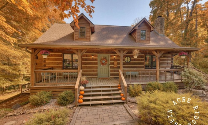 Nineveh Cabin | Acre Ridge Cabin in Brown County