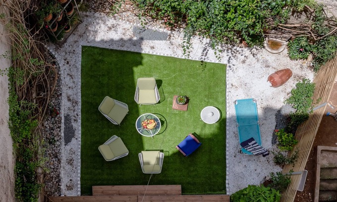 Koukaki Apartment | Acropolis Koukaki Luxury Loft with private garden