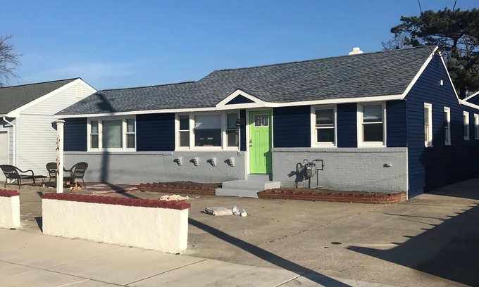 Lower Township House | Across the street from the beach!