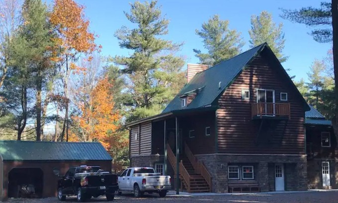 Alexandria Bay House | Adirondack Charm in the 1000 Islands features 3 kitchens.