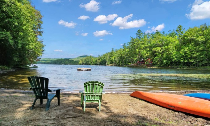Chestertown House | Adirondack Log Cabin on 30 acres