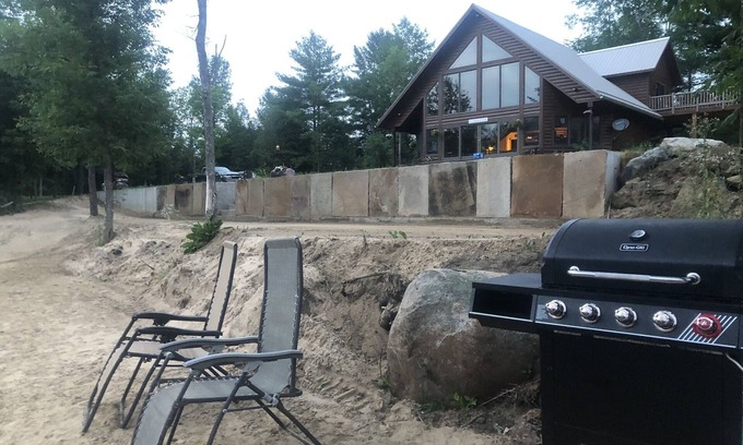 Lawrenceville House | Adirondack river house