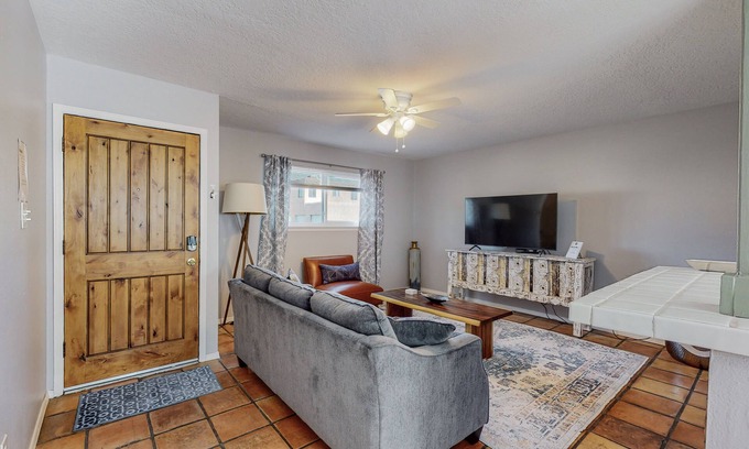 Raynolds Addition House | Adorable Adobe home in Downtown: 2bd/1ba, garage, yard