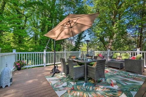 Chesapeake Beach House | Adorable Beach Cottage with Hot Tub and Tropical Bar!