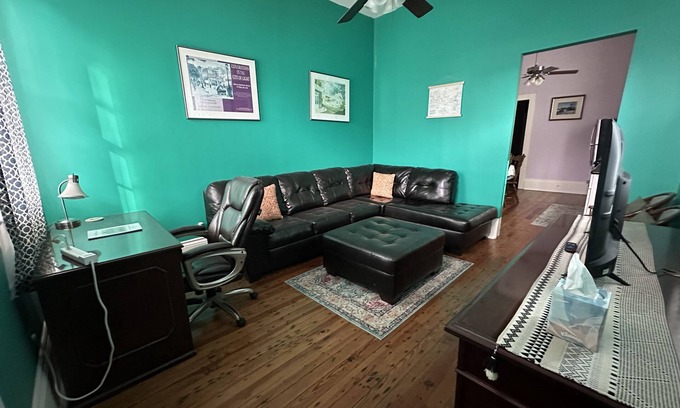 Saint Claude House | Adorable Shotgun House Minutes from the French Quarter/Bywater/Marigny/Downtown