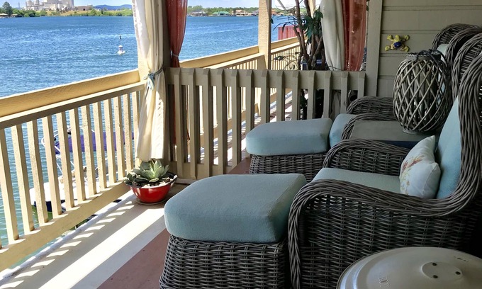 Horseshoe Bay Condo | Adorable waterfront condo, private docks, and bring the dog!
