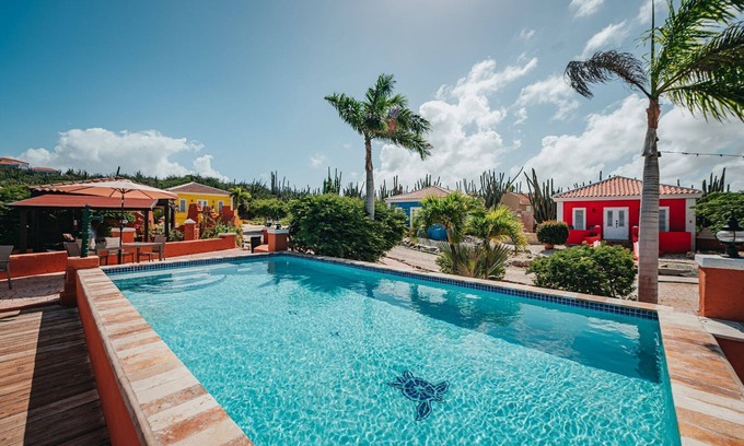 Santa Cruz House | Adults-Only Casita w/King Bed, Pool, BBQ & Nature Views Near Aruba Nat’l Park!