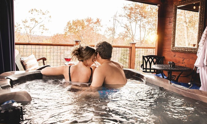 Brevard Cabin | Adults-only Mountain Retreat! Anniversary, Honeymoon, Romantic Getaways.