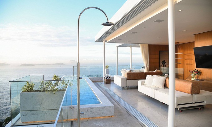 Vidigal House | ADV006 Charming penthouse with sea view in Vidigal