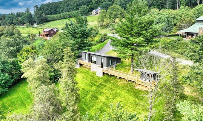 West Jefferson Cabin | Adventure by Day, Firepit by Night -August in the Mountains @Enchanted Escape
