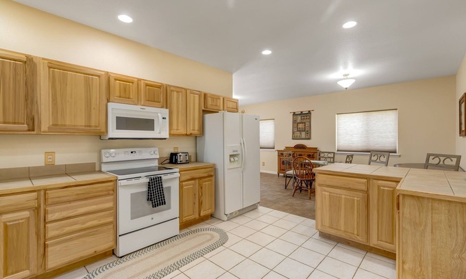 Pagosa Highlands House | Adventurer's retreat with gas fireplace, large yard, & grill - near hiking
