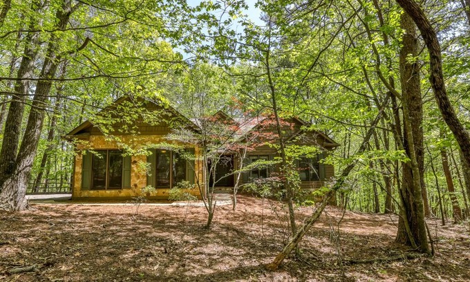 Big Canoe House | Adventures at Big Canoe - Spacious Cabin Rental in Big Canoe - Serene Nature Views, Cozy Fireplace, Spacious Decks, Walking Dist