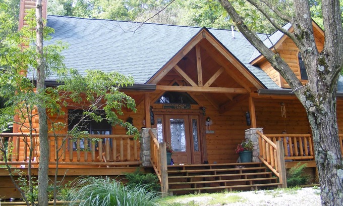Helmsburg Cabin | Adventurewood Luxury Log Cabin - Hot Tub, Fireplace, Pool Table