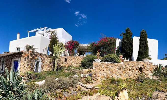 Megas Gialos House | Aegean Villa With Grand Sea Vistas