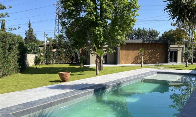 Kepez Villa | Aesthetic villa in forest and center w/ private pool and garden