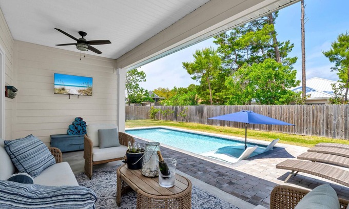 Gulfview Heights House | Against the Wind- 30A Luxury Beach House with Private Pool, Close to Beach
