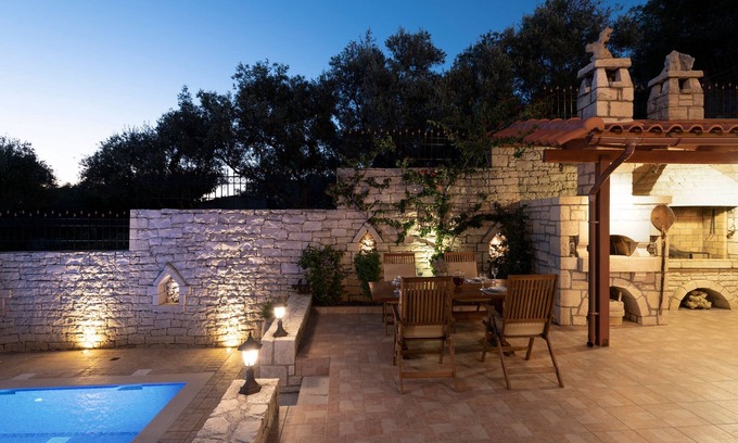 Filaki Villa | Ageri Traditional Villa. Life is better poolside!