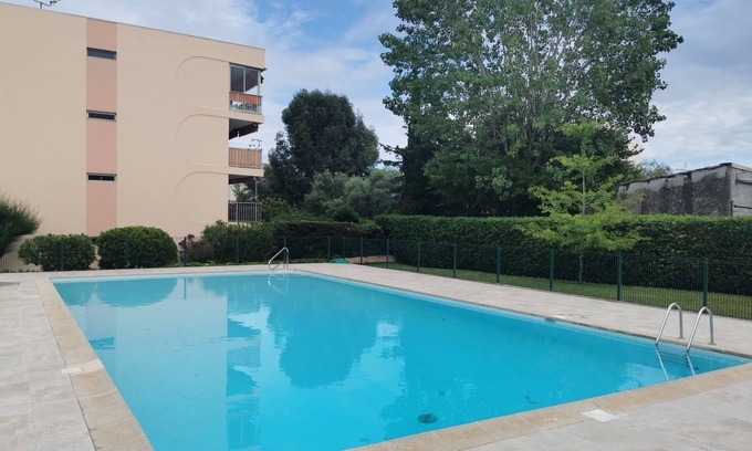 Plaine de la Brague Apartment | Agréable Appartement Avec Piscine Tennis à 10 Minutes de la mer