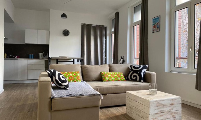 Leffrinckoucke Apartment | Agréable T2 neuf proche de la mer