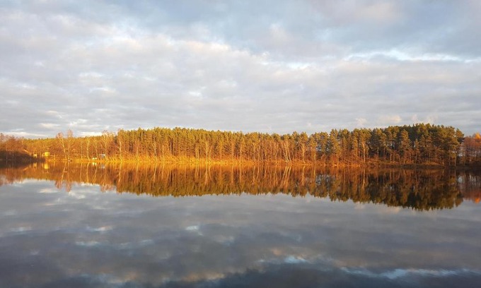 Lipusz Cabin | Agro Breza domek nad samym jeziorem- sauna ogrodowa