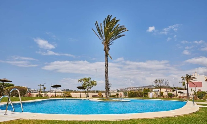 La Cala de Mijas House | Air-conditioned holiday home with sea view and Golf course u. Pool in La Cala de Mijas