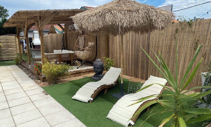 Labenne House | Air-conditioned apartment with swimming pool, 7mn from the beach