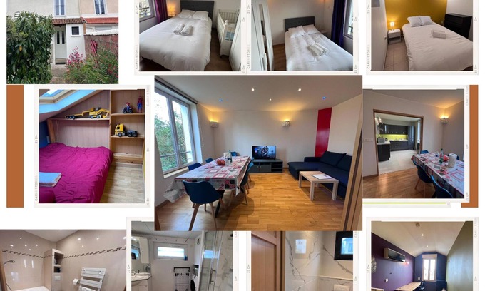 Gagny House | Air-conditioned house near RER/Paris/Disney/CDG